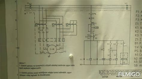 jeneratör pako şalter bağlantı şeması